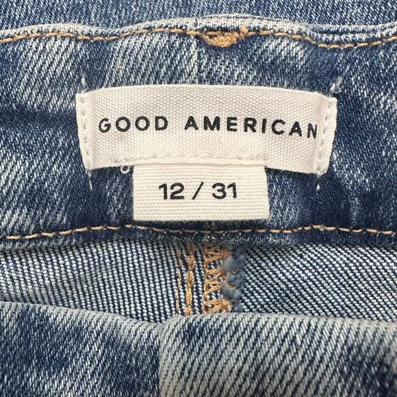 Revolve NWT Good American Good Classic Bootcut | Indigo254 Medium Wash | SZ 12 - Picture 10 of 12